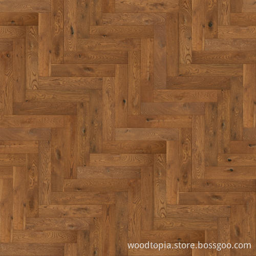 high quality oak herringbone flooring customized